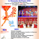 Un déjeuner-cabaret Music-Hall à Châtain-Besson